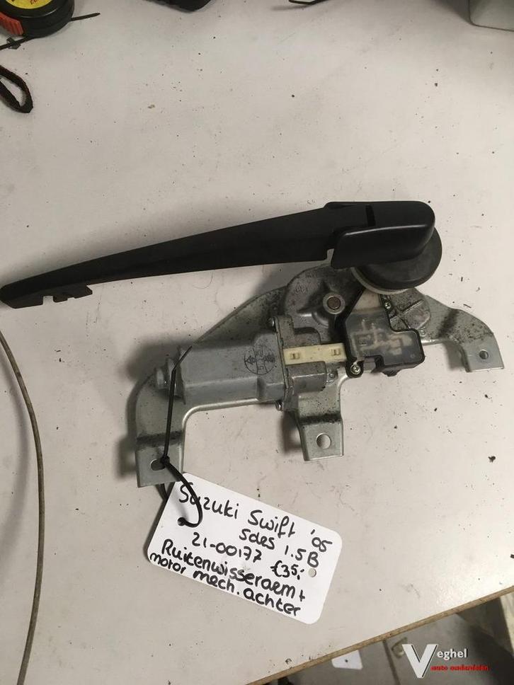 Suzuki Swift 5 drs 2005 ruitenwissermech achter, Autos : Pièces & Accessoires, Vitres & Accessoires, Utilisé, Enlèvement ou Envoi