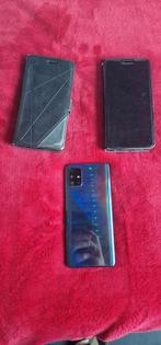 Samsung A71 licht ingebrand met tiktok, 2 hoesjes, Ophalen, Gebruikt