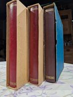 3 boeken met postzegels,,BELGIE ,,, Enlèvement