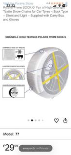 CHAINE À NEIGE TEXTILE Marque POLAIRE, Enlèvement, Neuf