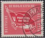 1958 - RDA - Journée du Parti "S.E.D." [Michel 633] +ARNSTAD, RDA, Affranchi, Envoi