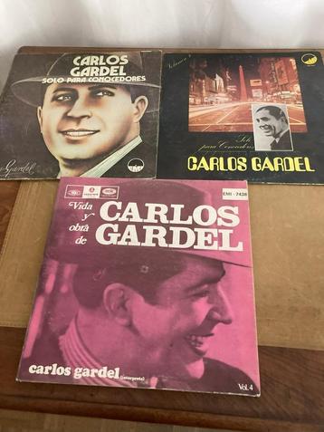 Tango Carlos Gardel 33 tours, Enlèvement, Utilisé