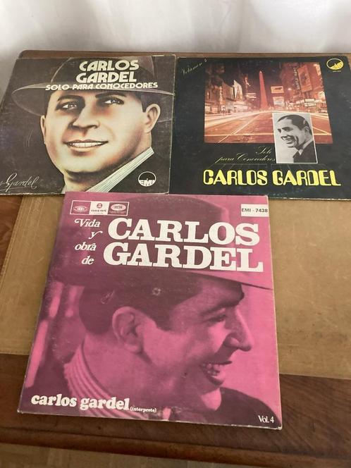 Carlos Gardel 33 toeren, Cd's en Dvd's, Vinyl | Jazz en Blues, Gebruikt, Ophalen