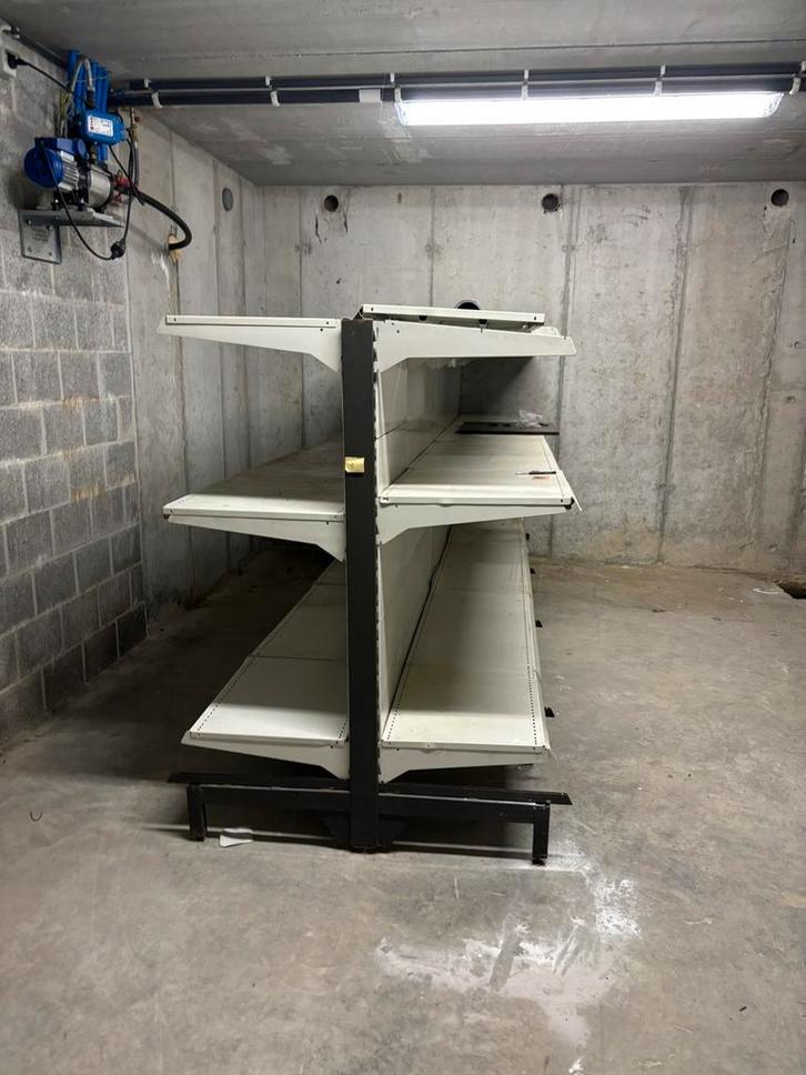 Winkelrek tweezijdig, Zakelijke goederen, Kantoor en Winkelinrichting | Magazijn, Stelling en Opslag, Ophalen