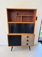 Vintage secretaire kast, Huis en Inrichting, Kasten | Secretaires, Ophalen, Gebruikt
