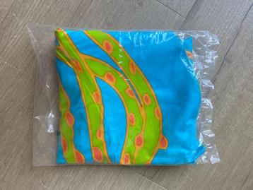 Blauw zwembandje met groene print - NIEUW beschikbaar voor biedingen