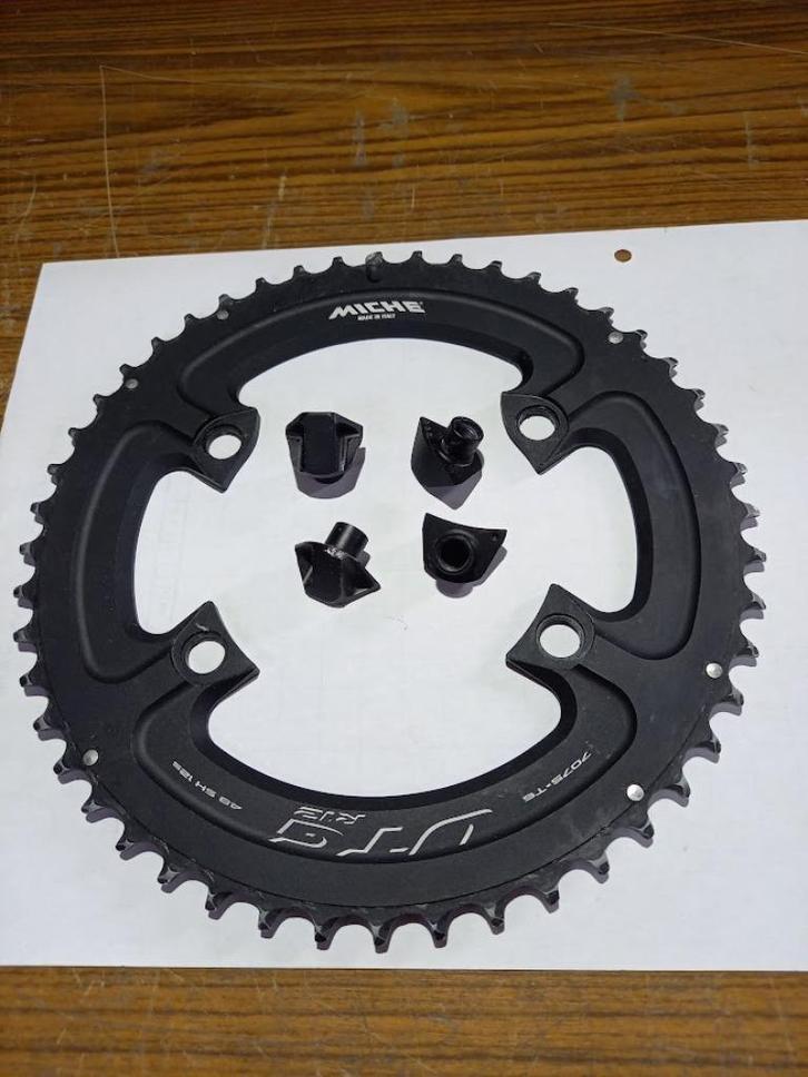 1 Miche kettingblad 48 tanden (12 speed) - voor racefiets, Fietsen en Brommers, Fietsonderdelen, Gebruikt, Racefiets, Overige typen