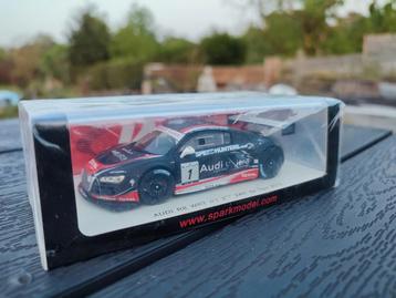 Audi R8 WRT 24H van Spa 1/43 Spark beschikbaar voor biedingen