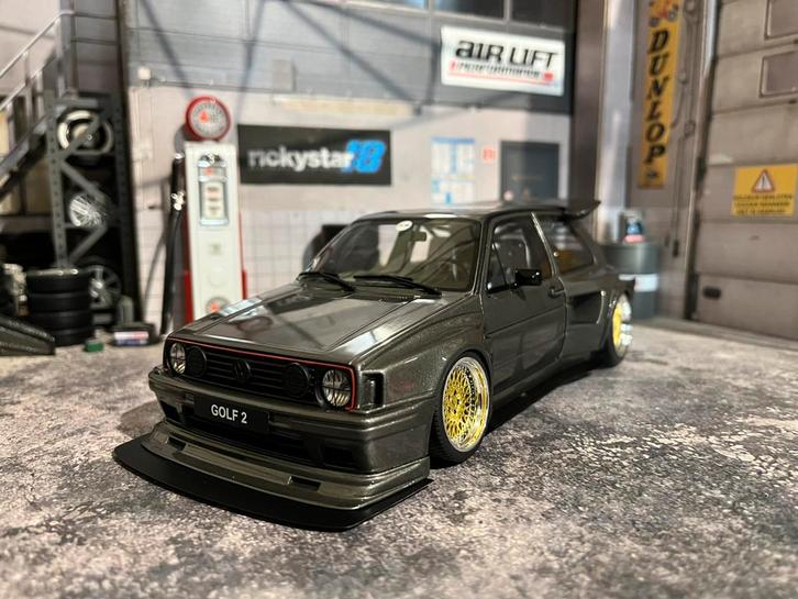 1:18 VW Golf 2 GTI Khyzyl Saleem - neuve dans sa boite, Hobby & Loisirs créatifs, Voitures miniatures | 1:18, Comme neuf, Voiture