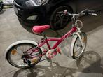 Meisjesfiets 20inch roze, Fietsen en Brommers, Ophalen