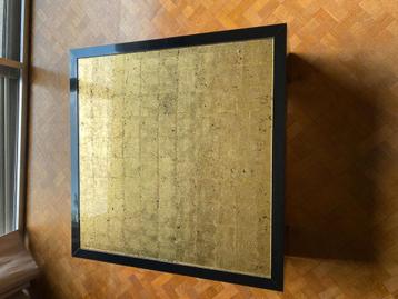Stijlvolle vintage salontafel – Brutalistische look beschikbaar voor biedingen