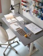 Bureau assis/debout électrique IKEA Rodulf, Maison & Meubles, Bureaux, Enlèvement, Réglable en hauteur, Comme neuf, Bureau