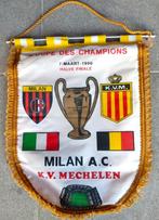 KV Mechelen - AC Milan Halve finale europa cup 1 1990, Ophalen of Verzenden, Zo goed als nieuw, Vaantje of Sjaal