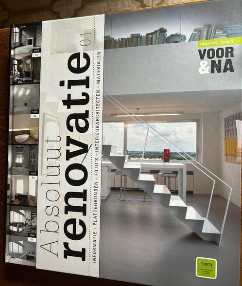 Absoluut Renovatie 01 - Voor & Na, Boeken, Wonen en Tuinieren, Nieuw, Interieur en Design, Ophalen of Verzenden