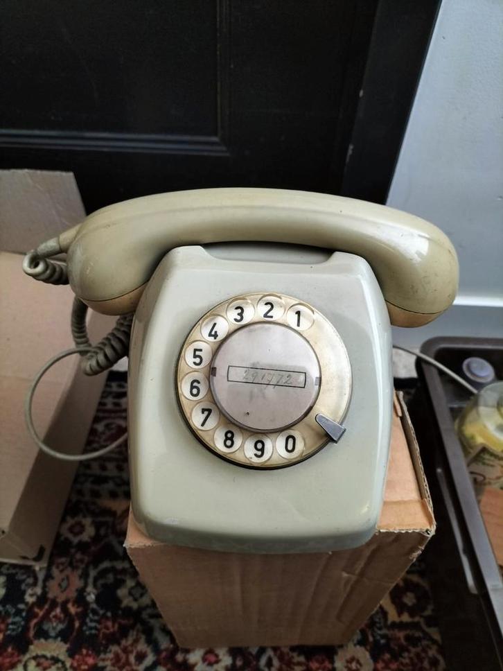 Ouderwetse draaischijf telefoon Ericcson T65, Telecommunicatie, Vaste telefoons | Niet Draadloos, Ophalen of Verzenden