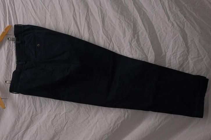Ralph Lauren - lange katoenen broek, Kleding | Heren, Broeken en Pantalons, Zo goed als nieuw, Maat 56/58 (XL), Blauw, Ophalen
