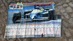 Honda affiche F-1 1987, Verzamelen, Posters, Ophalen, Gebruikt