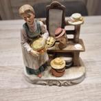 Poreslein beeld winkel hoedenmutsen, Antiek en Kunst, Ophalen