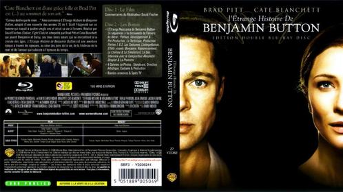 l’etrange histoire de benjamin button (b-r + b-r bonus) neuf, CD & DVD, Blu-ray, Comme neuf, Drame, Enlèvement ou Envoi