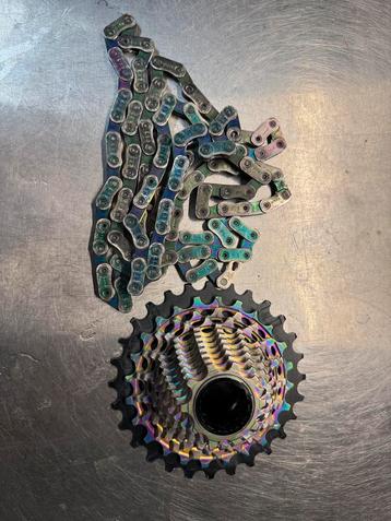 SRAM Red 1290 Rainbow Cassette + Ketting | 11-28T beschikbaar voor biedingen