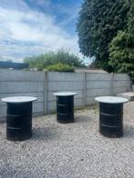 3 praattafels / biertonnen, Huis en Inrichting, Tafels | Statafels, Ophalen of Verzenden