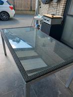 Tuin en terras tafel aluminium 160x90, Ophalen, Zo goed als nieuw, Aluminium
