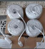 4 RJ45-kabels voor camera's en netwerken nieuw lengte: 12 m, Ophalen, Nieuw