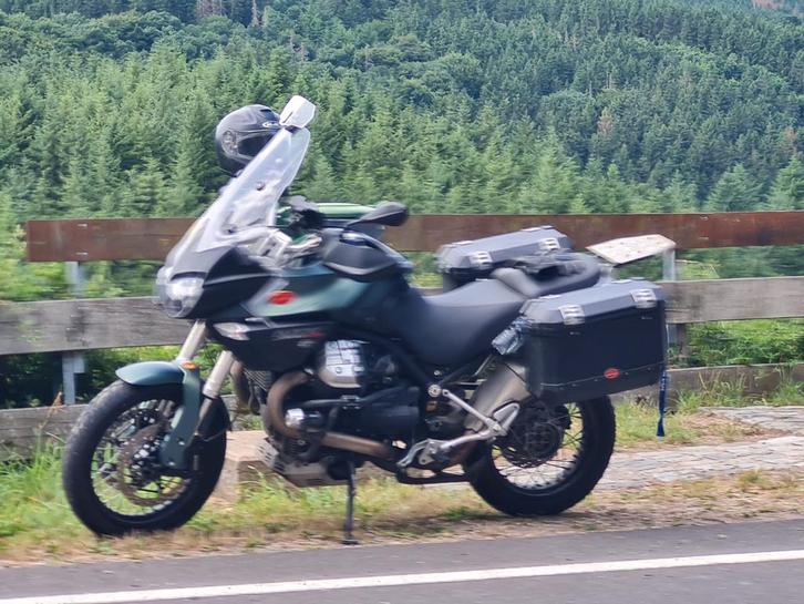 Moto Guzzi Stelvio 1200 NTX 2016, Motoren, Motoren | Moto Guzzi, Particulier, Enduro, meer dan 35 kW, 2 cilinders, ABS, Cardan-aandrijving