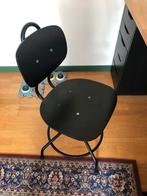 Bureau stoel draaiend en verstelbaar, Huis en Inrichting, Stoelen, Ophalen, Gebruikt, Zwart, Hout