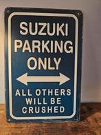 reclamebord suzuki, Verzamelen, Merken en Reclamevoorwerpen, Ophalen of Verzenden, Zo goed als nieuw, Reclamebord