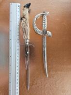 Lot de 2 anciens ouvre lettres, Enlèvement ou Envoi