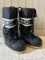 moonboots, Noir, Porté, Enlèvement, Bottes de neige