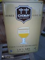CHIMAY DOREE plaat in reliëf, niet geëmailleerd, Ophalen of Verzenden, Zo goed als nieuw