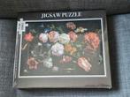 Puzzel van 1000 stukjes - Donkere bloemen - Nieuw in blister, Hobby en Vrije tijd, Denksport en Puzzels, Ophalen of Verzenden