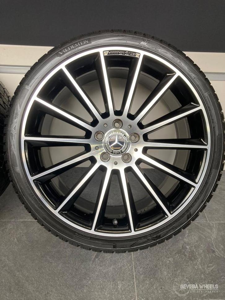 20” originele Mercedes E43 E53 W213 AMG velgen winterbanden, Auto-onderdelen, Banden en Velgen, Banden en Velgen, Winterbanden