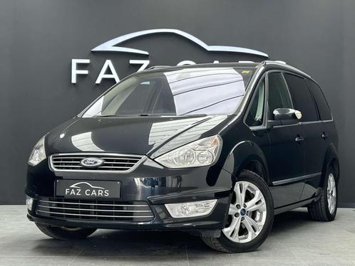 Ford Galaxy 2.0 TDCi Titanium Powershift * CUIR + GPS + 7PL, Auto's, Ford, Bedrijf, Te koop, Galaxy, ABS, Airbags, Airconditioning