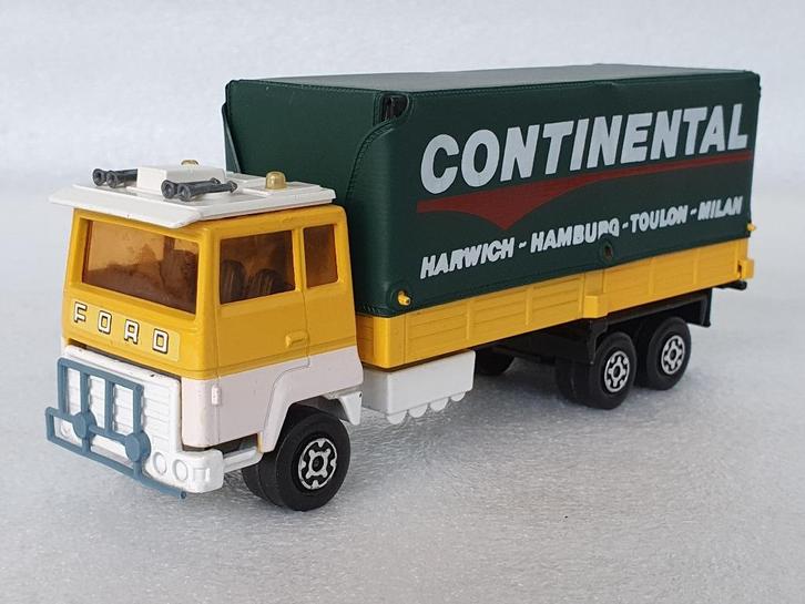 Matchbox - Super Kings: Ford Transcontinental (K-21), Hobby en Vrije tijd, Modelauto's | Overige schalen, Gebruikt, Bus of Vrachtwagen