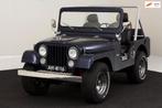 Jeep Nekaf M38A1 Apk/Belasting vrij., Auto's, Overige merken, Zwart, Blauw, Leder