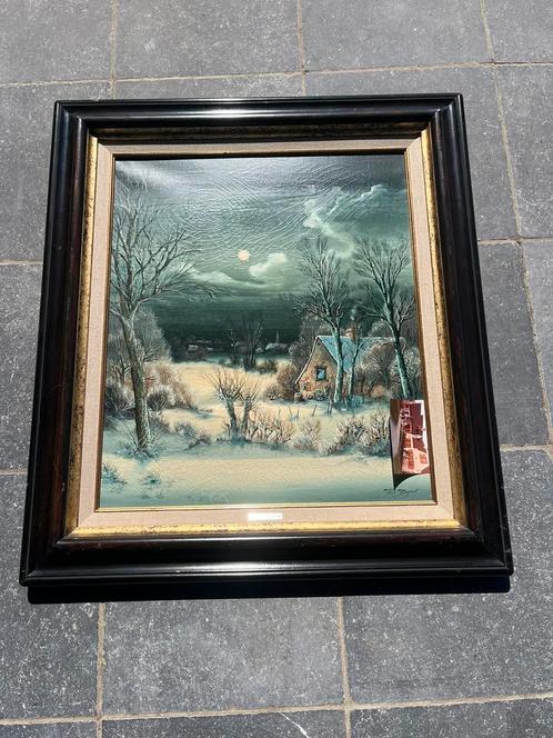 Schilderij Paul Boonaert 1987, Antiek en Kunst, Kunst | Schilderijen | Klassiek, Ophalen