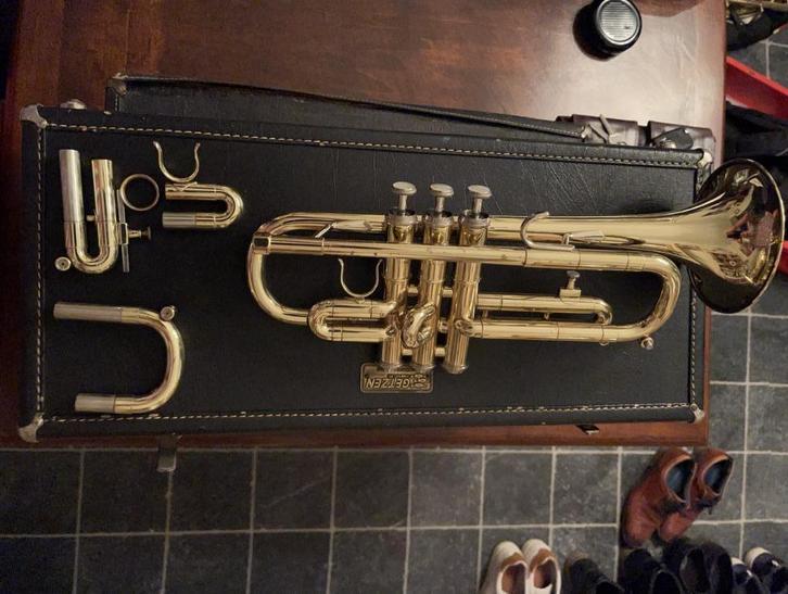 Trompetten - Alto ' s  - Silent brass - trombone's, Muziek en Instrumenten, Blaasinstrumenten | Overige, Zo goed als nieuw, Koperblazer