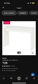 Ikea malm toilettafel, Ophalen, Zo goed als nieuw