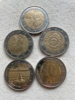 Herdenkingsmunten van 2€, Timbres & Monnaies, Monnaies | Europe | Monnaies euro, Enlèvement