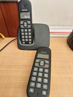 Duo telefoon draadloos, Telecommunicatie, Ophalen of Verzenden, Zo goed als nieuw, 2 handsets