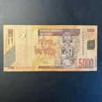 Congo - 5.000 Francs 2013 - P 102 - VF - 406, Postzegels en Munten, Bankbiljetten | Afrika, Verzenden, Overige landen, Los biljet
