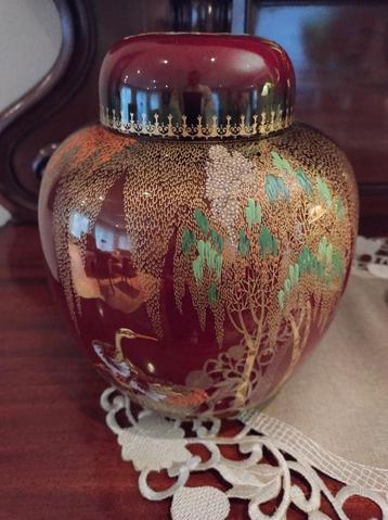 Pot met deksel van Carlton Ware England Rouge Royale, Antiek en Kunst, Ophalen of Verzenden