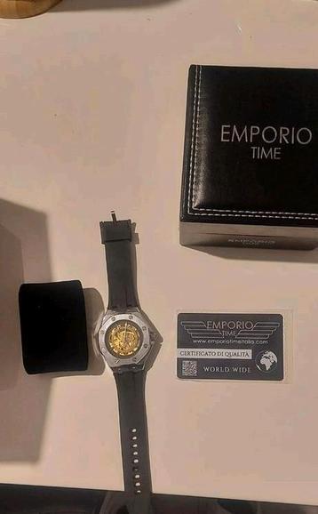 Emporio time horloge automatic beschikbaar voor biedingen