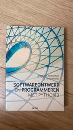 Softwareontwerp en Programmeren met Phython 3, Software, Ophalen of Verzenden, Zo goed als nieuw, Jan Vanthienen; Ignace Van de Woestyne