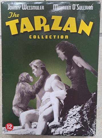 BOX 6 films Tarzan (angl,franç + st neerl) beschikbaar voor biedingen