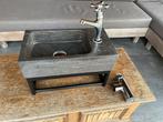 Spoelbak/Lavabo in blauwsteen., Huis en Inrichting, Ophalen, Zo goed als nieuw