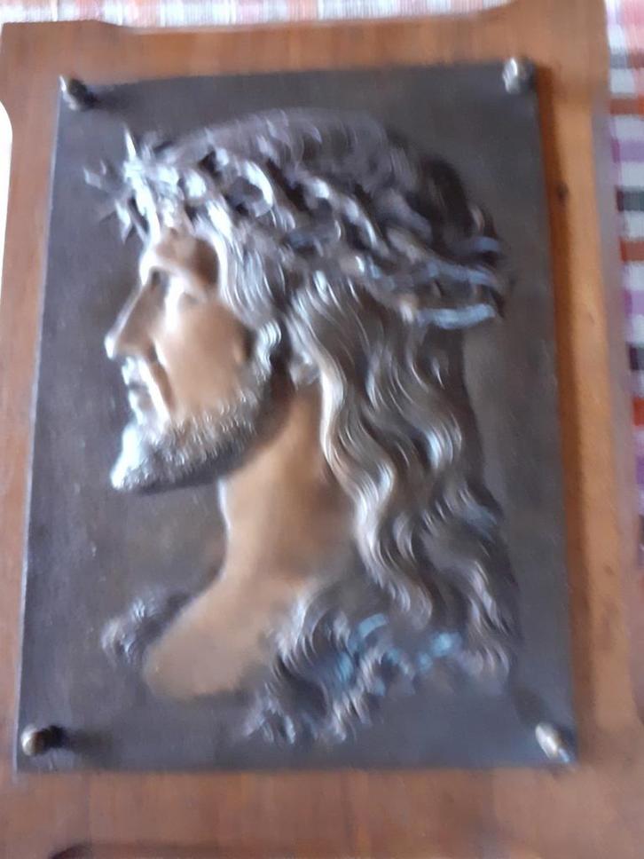 ⁷Christuskop, Antiek en Kunst, Antiek | Religieuze voorwerpen, Ophalen